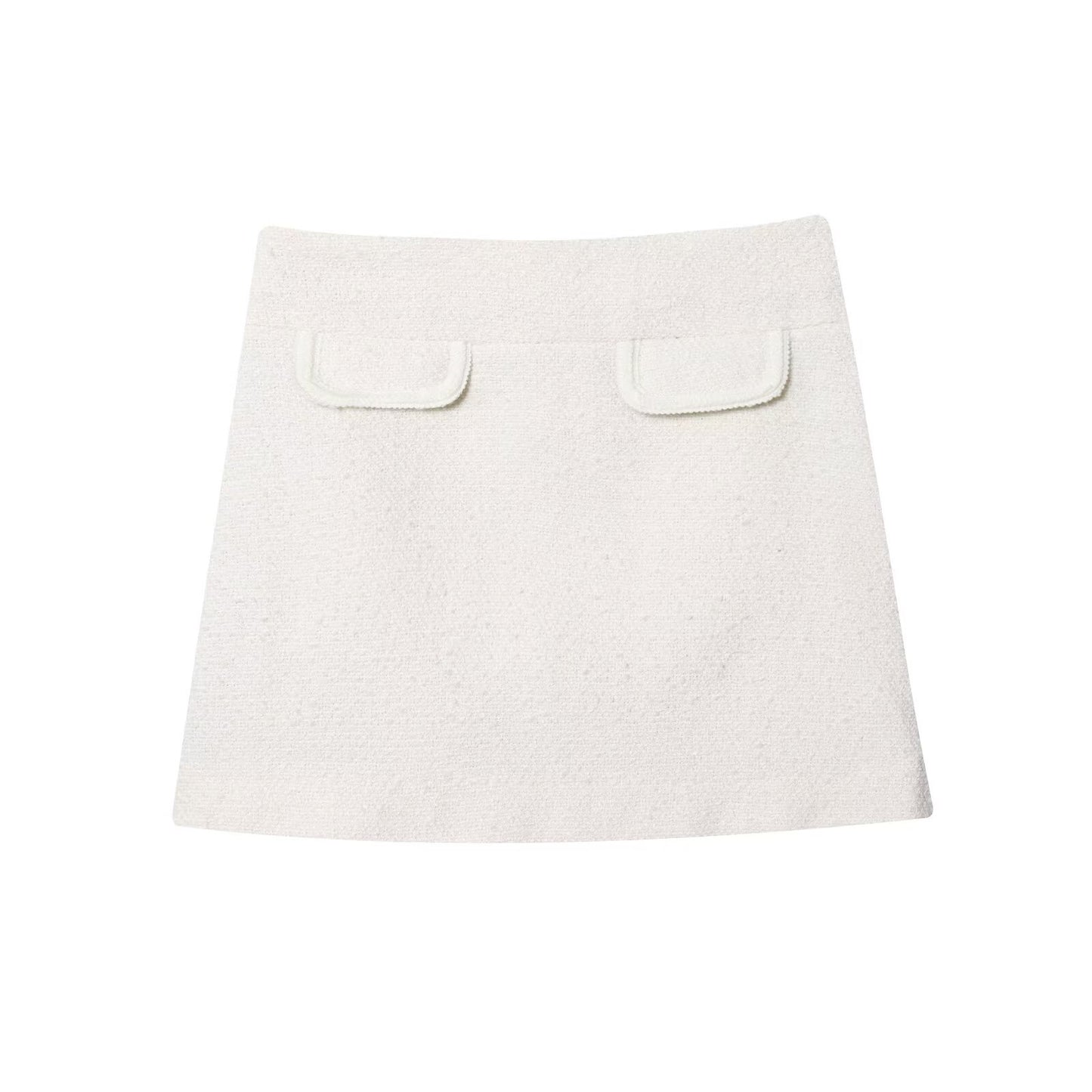 Block Trim Vest + Skirt Set