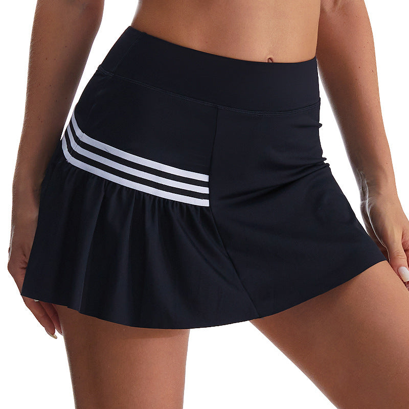 Cool & Confident: Summer Sport Skirt with Inner Shorts