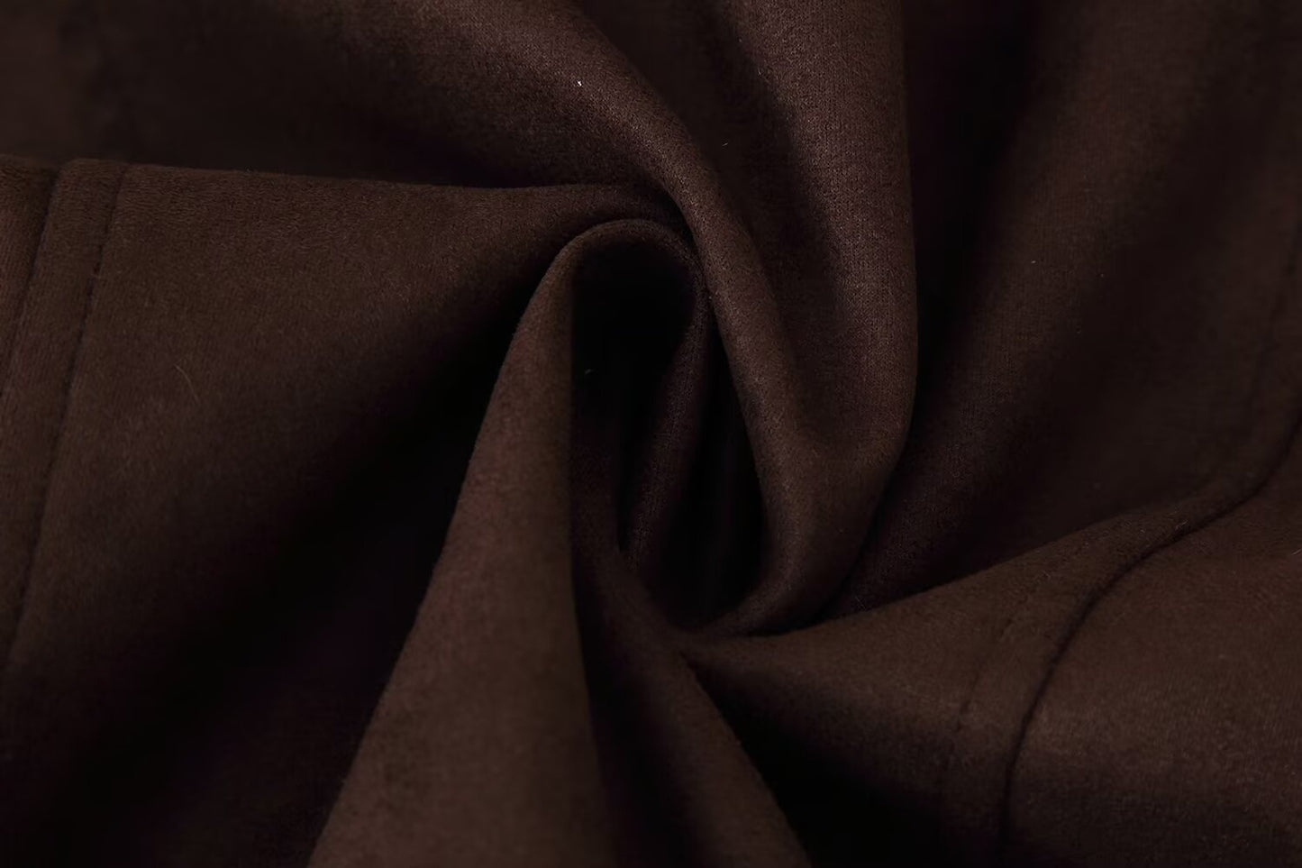 Textured Lapel Waist Belt Trench Coat