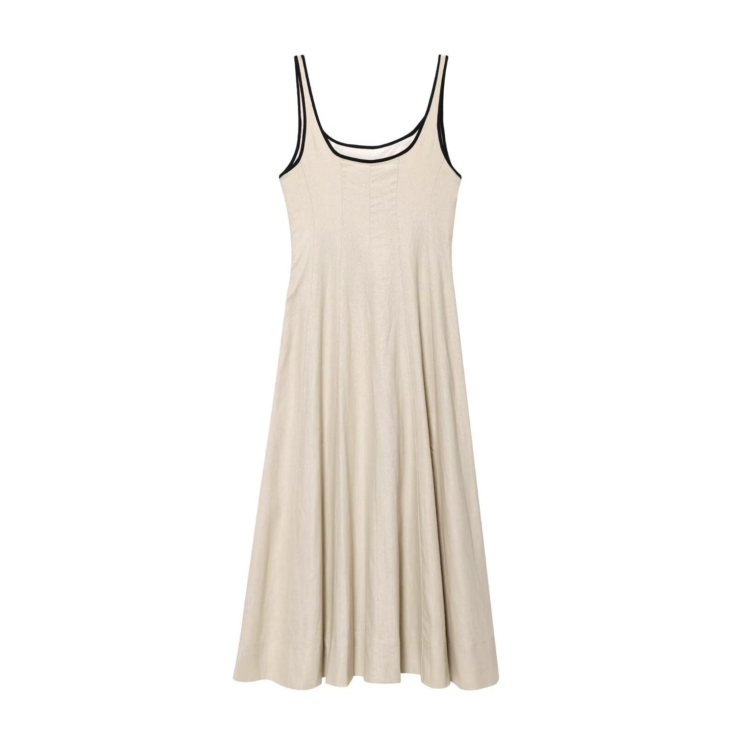 Wholesale Color Block Midi Dress