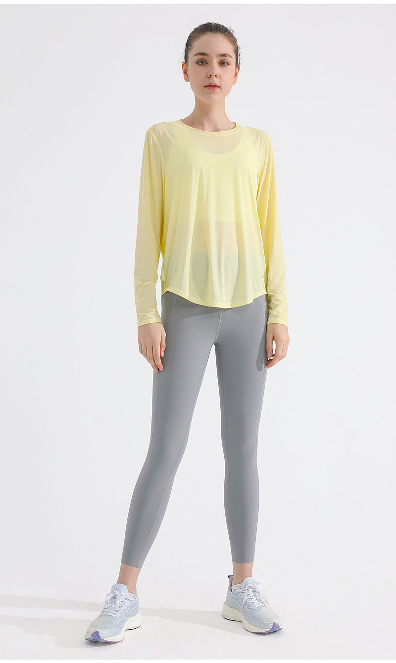 Women’s Sun-Proof Sports Long Sleeve Top