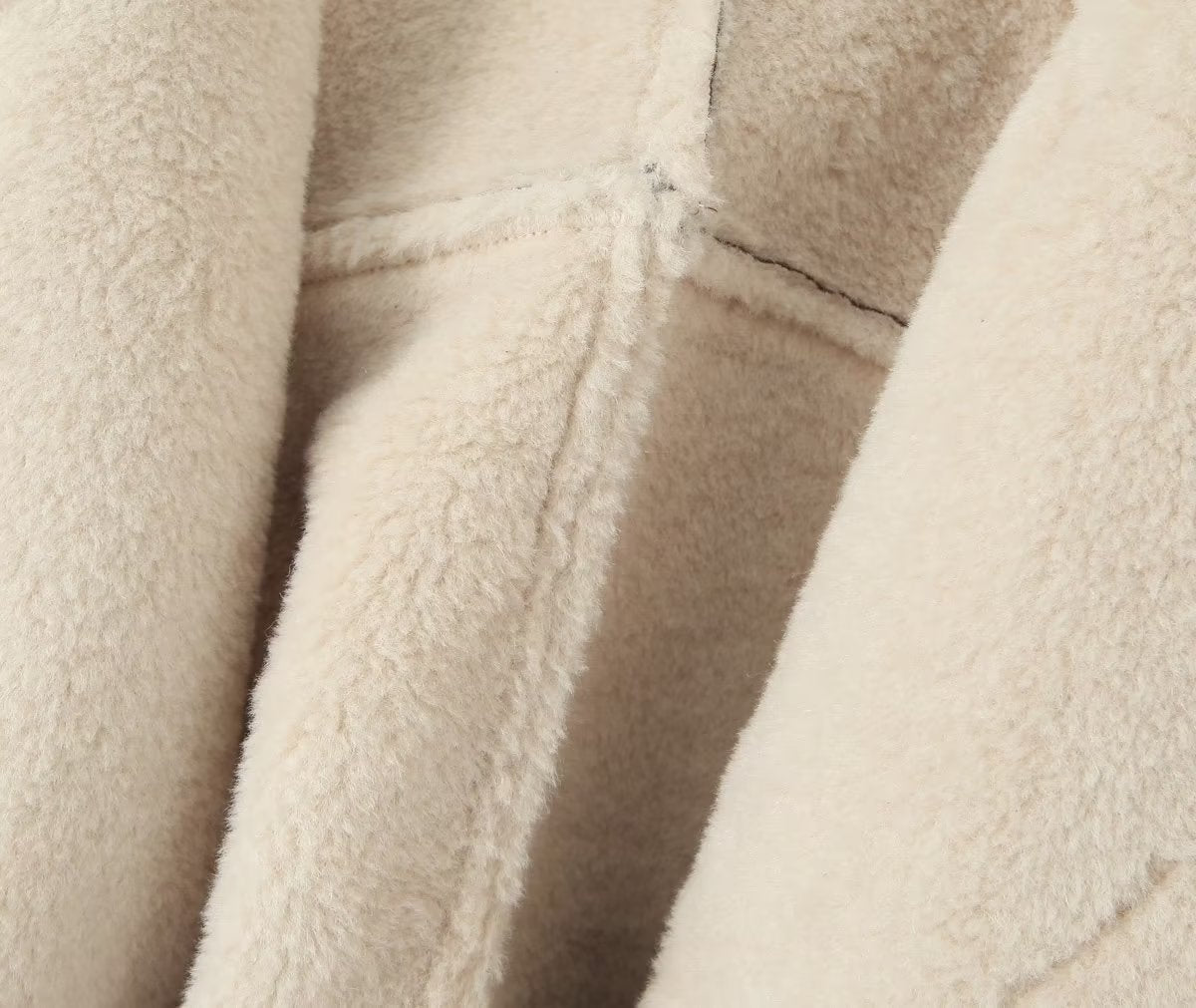 Loose Warm Retro Lamb Wool Jacket