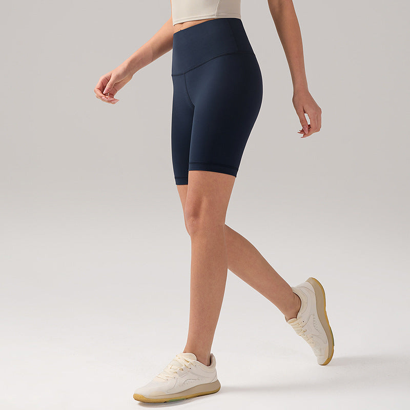 Women’s 8" Moisture-Wicking High-Waist Yoga Shorts