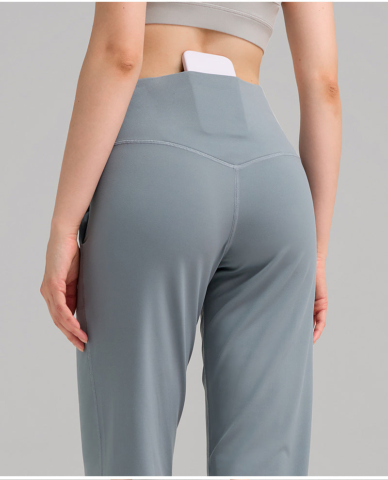 Women’s Wide-Leg Stretchy Fitness Pants