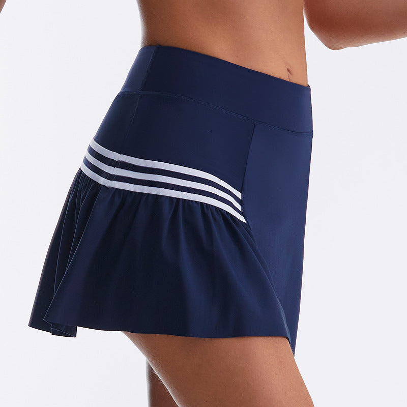 Cool & Confident: Summer Sport Skirt with Inner Shorts