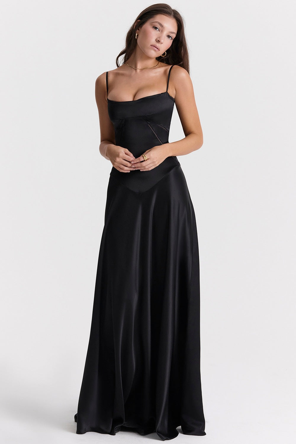 Slim Backless Long Dress