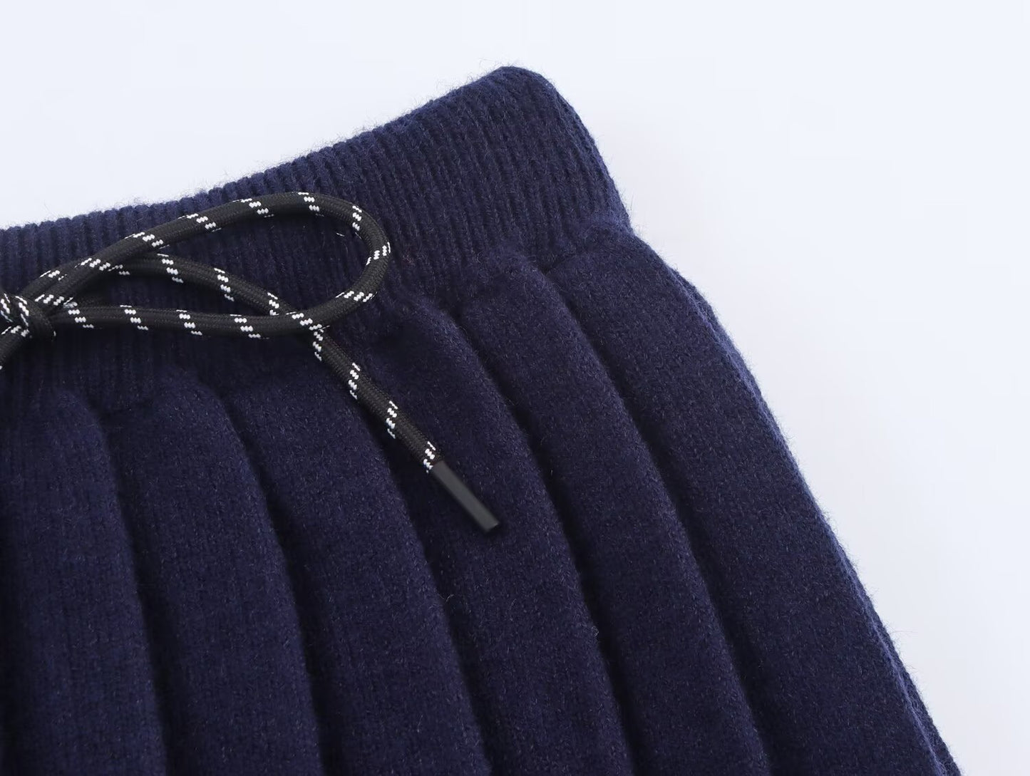Embroidered Knit Cardigan Set