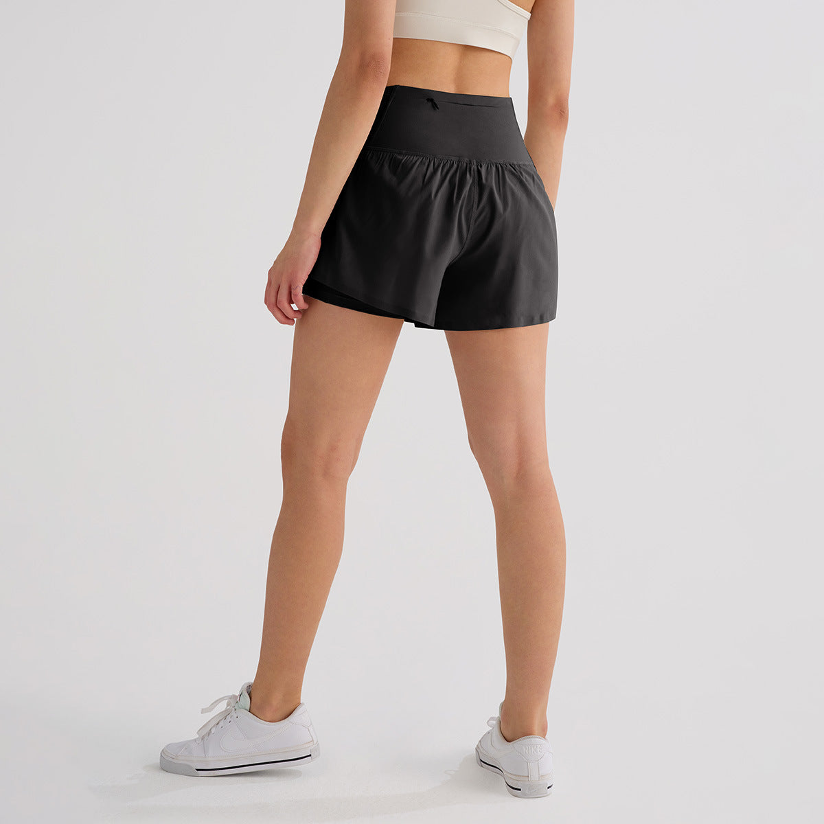 Breathable 2-in-1 Sports Shorts