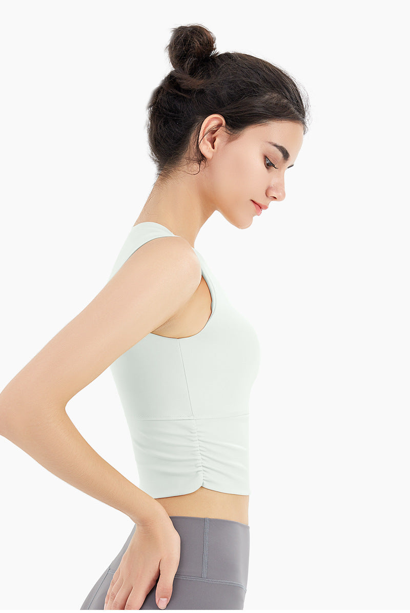 Seamless Sports Bra – Fitness Tank Top, Yoga & Running Activewear