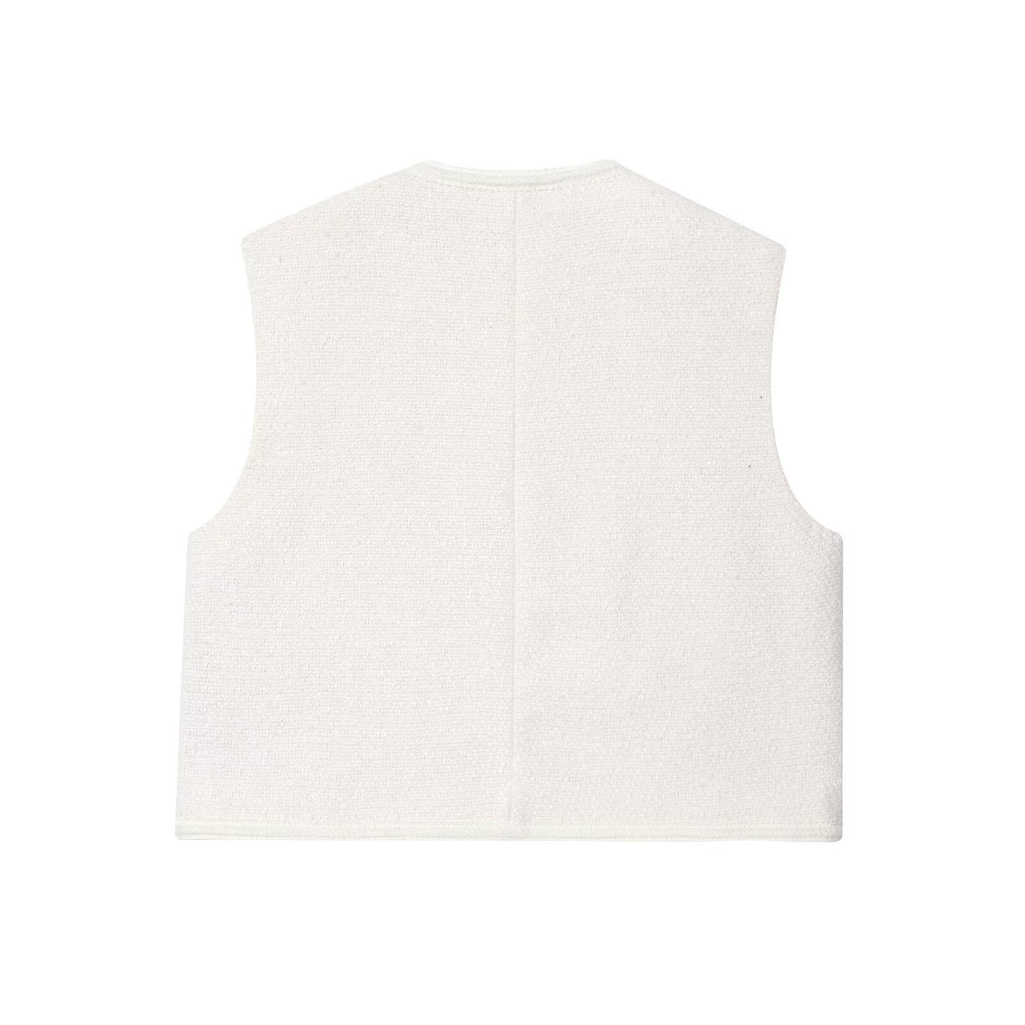 Block Trim Vest + Skirt Set