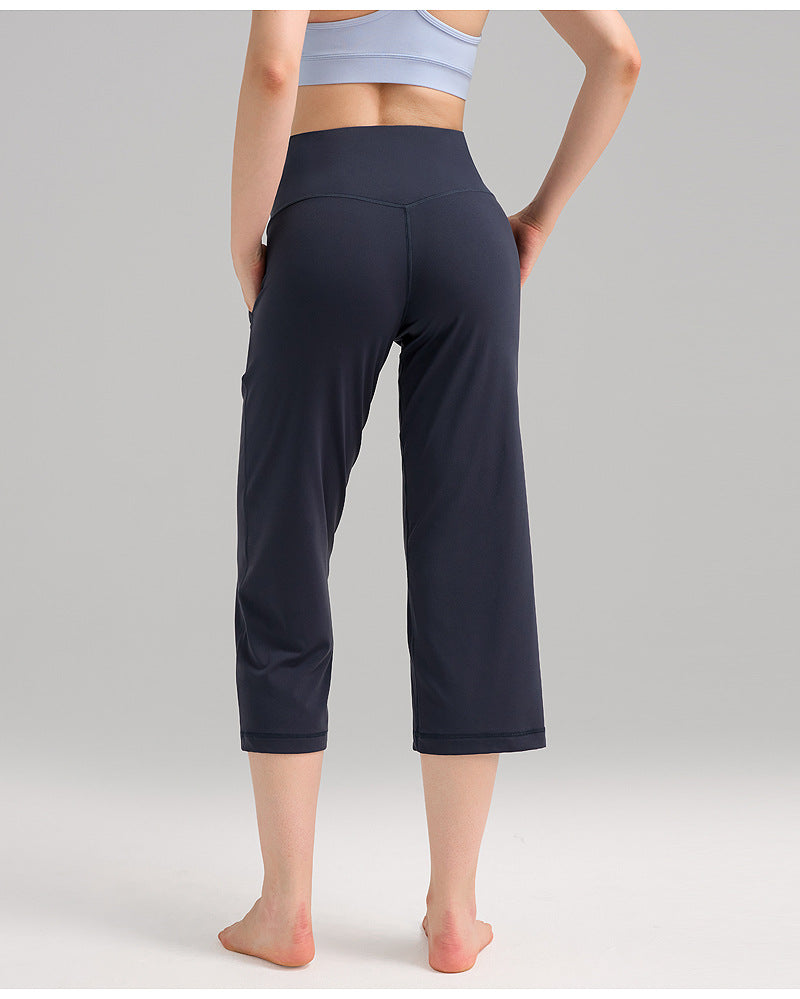 Women’s Wide-Leg Stretchy Fitness Pants