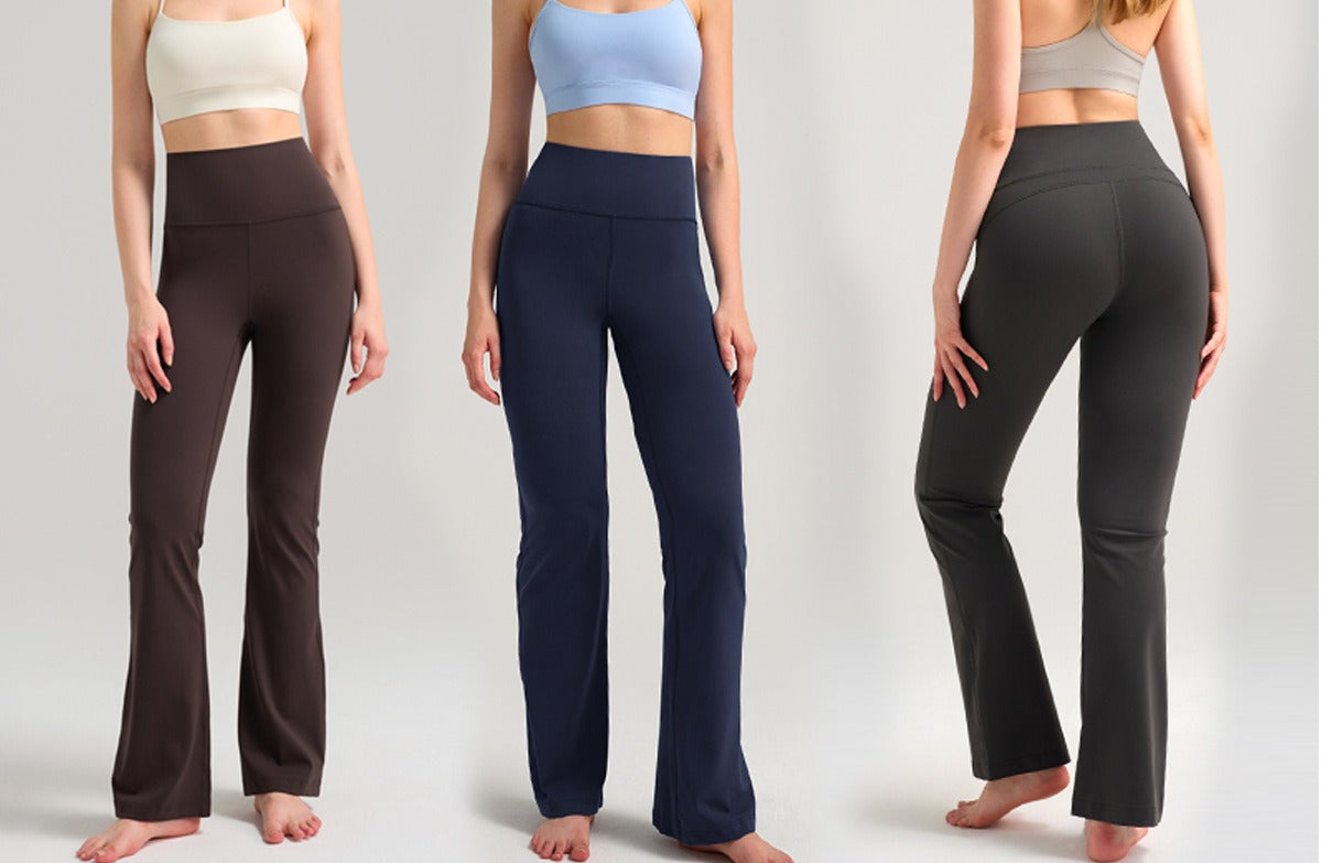 High-Waisted Flared Shapewear Yoga Pants