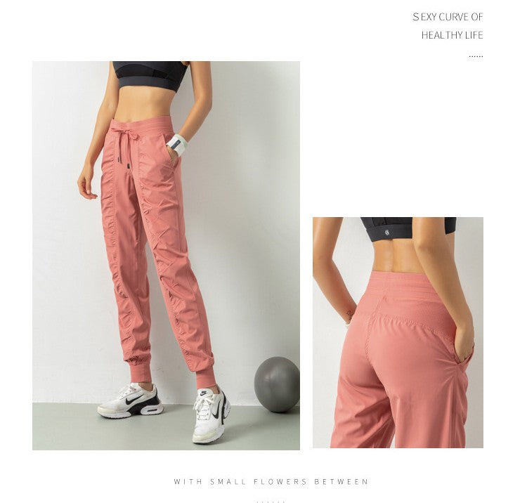 Loose & Slim Fit Sports Pants with Pockets