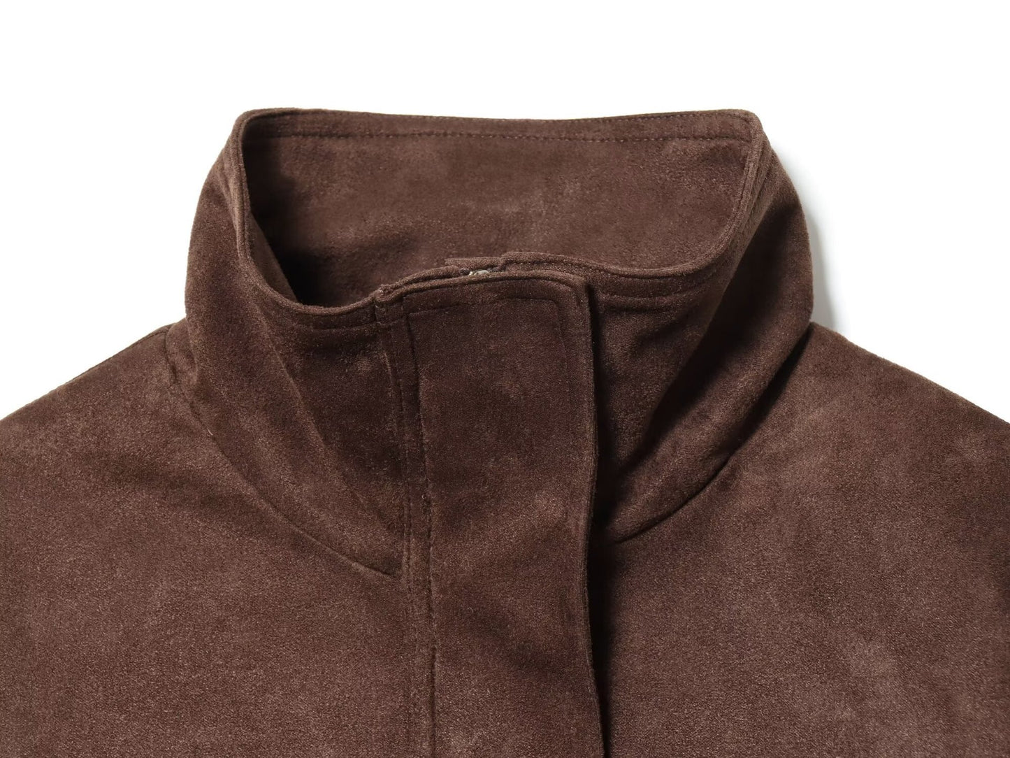 Long Sleeve Suede Textured Jacket