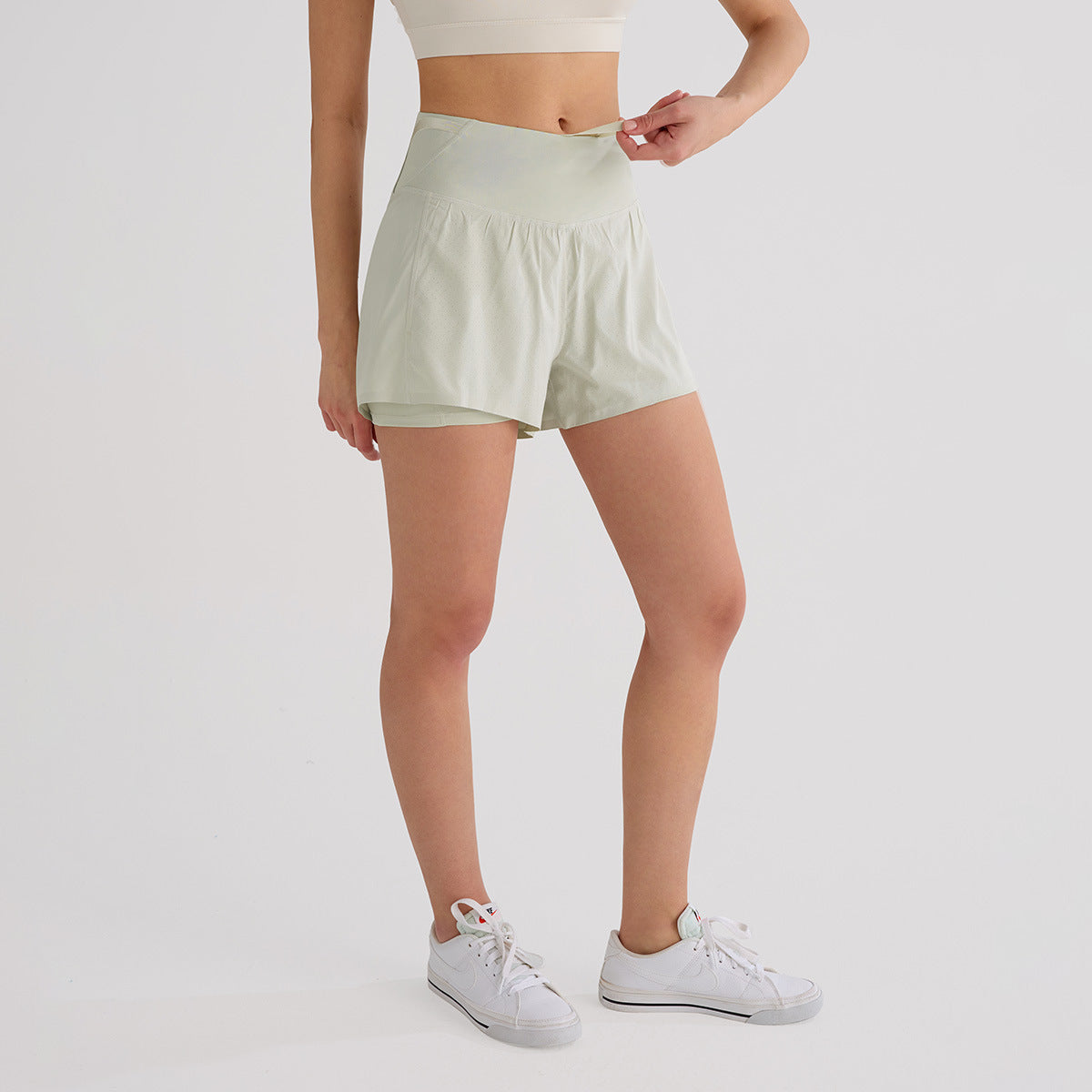 Breathable 2-in-1 Sports Shorts