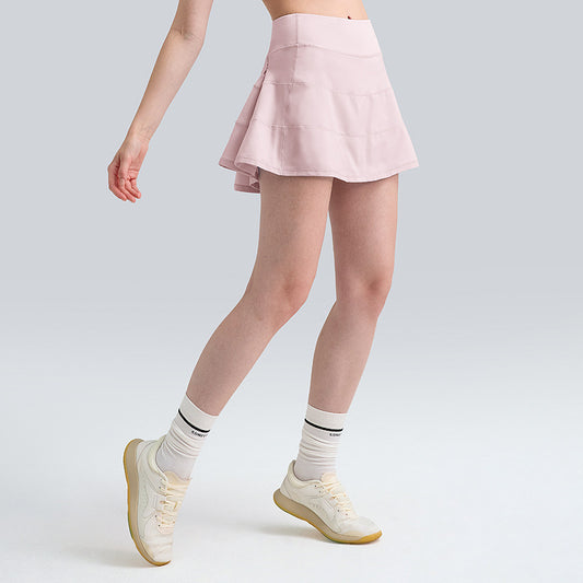 Women’s Anti-Exposure Workout Skirt with Inner Shorts