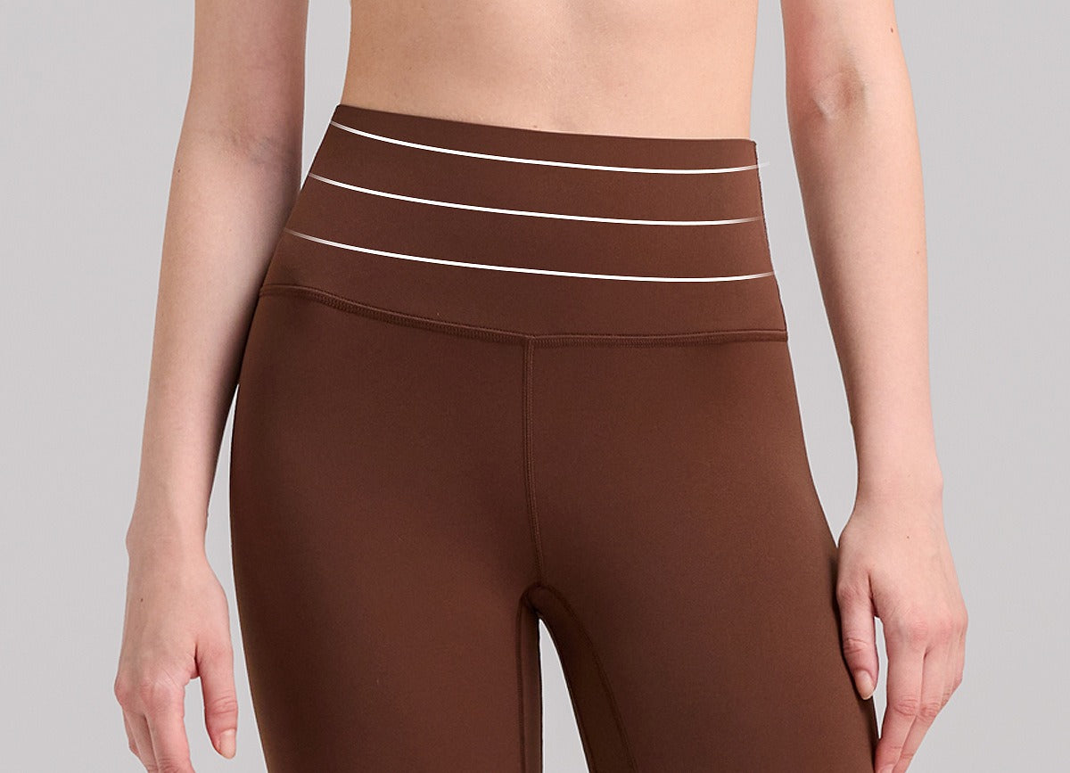 Breathable & Stretchable Yoga Pants - 24" Brushed Soft Tights