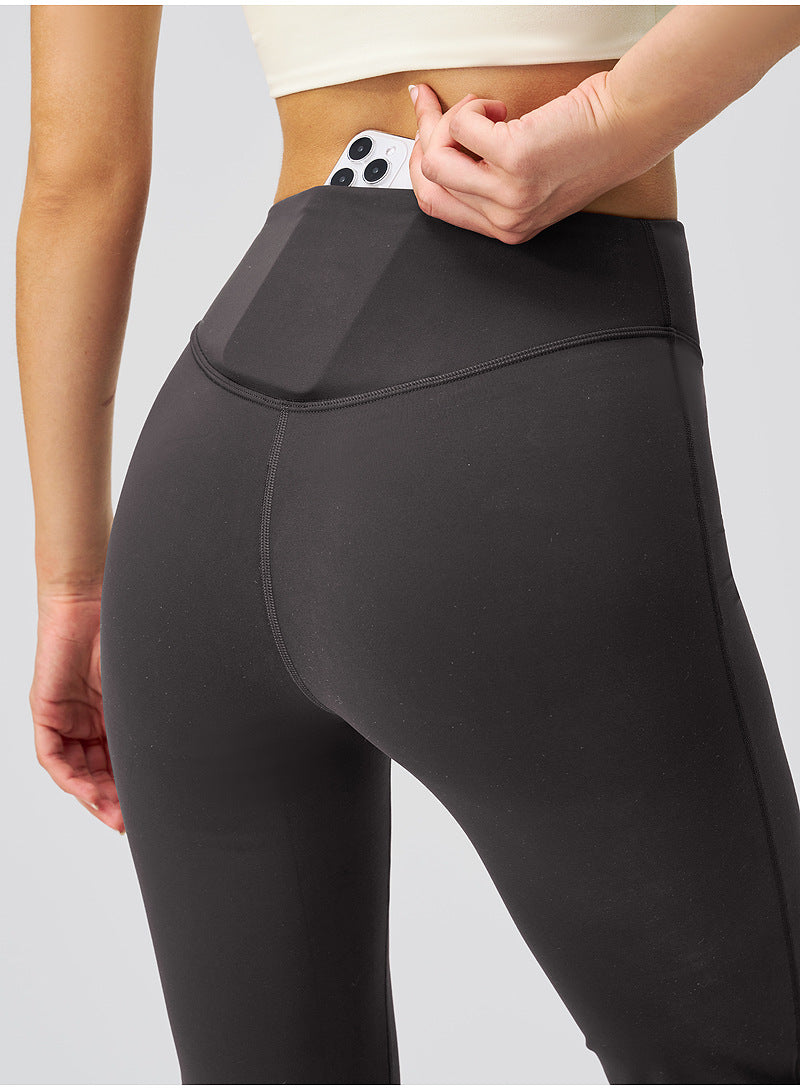 Comfy High-Rise Flared Yoga Pants