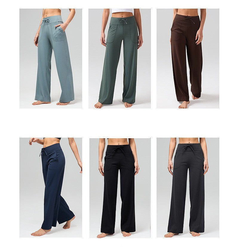 Bare-Skin Feel, Airy Fit – High-Waist Workout Pants