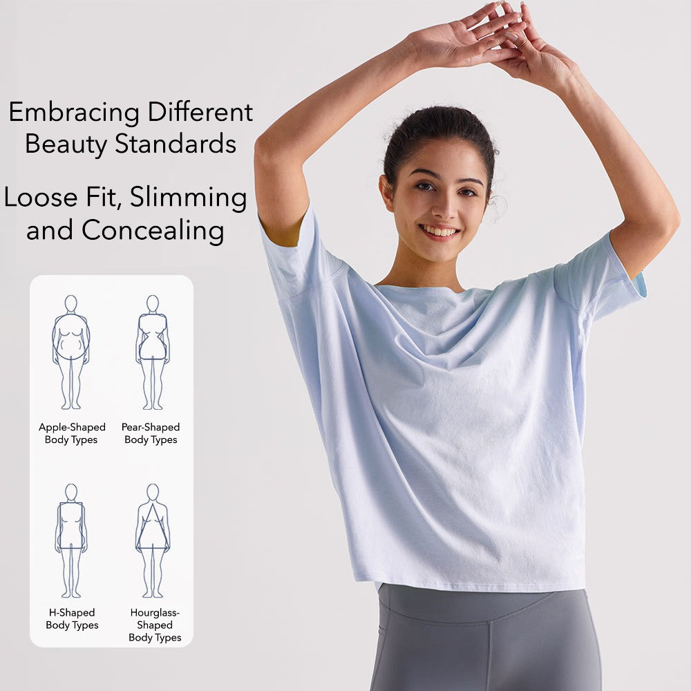 Sports Short-Sleeve T-Shirt – Summer Breathable Quick-Dry Yoga Top