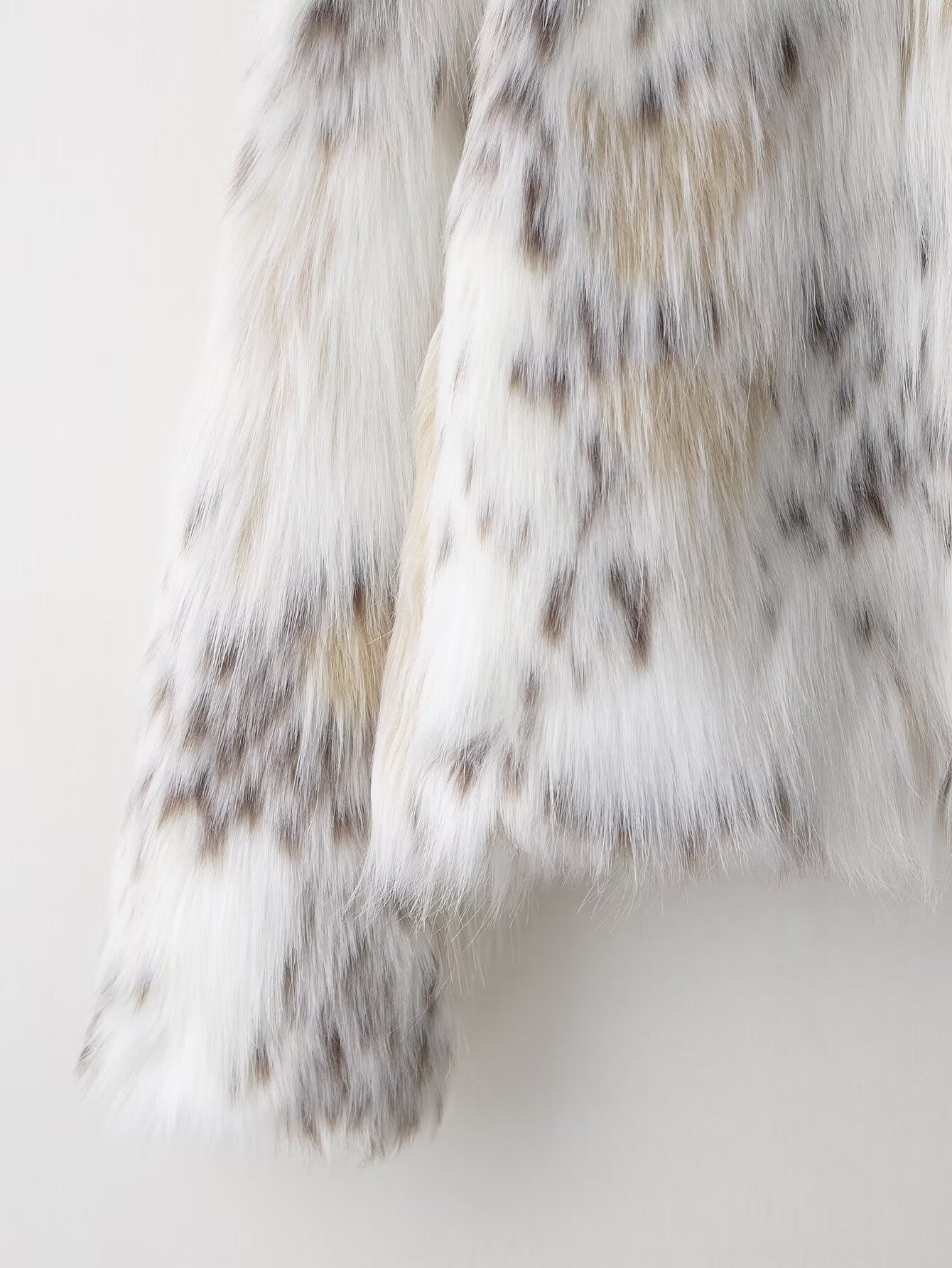 Versatile Warm Faux Fur Effect Coat