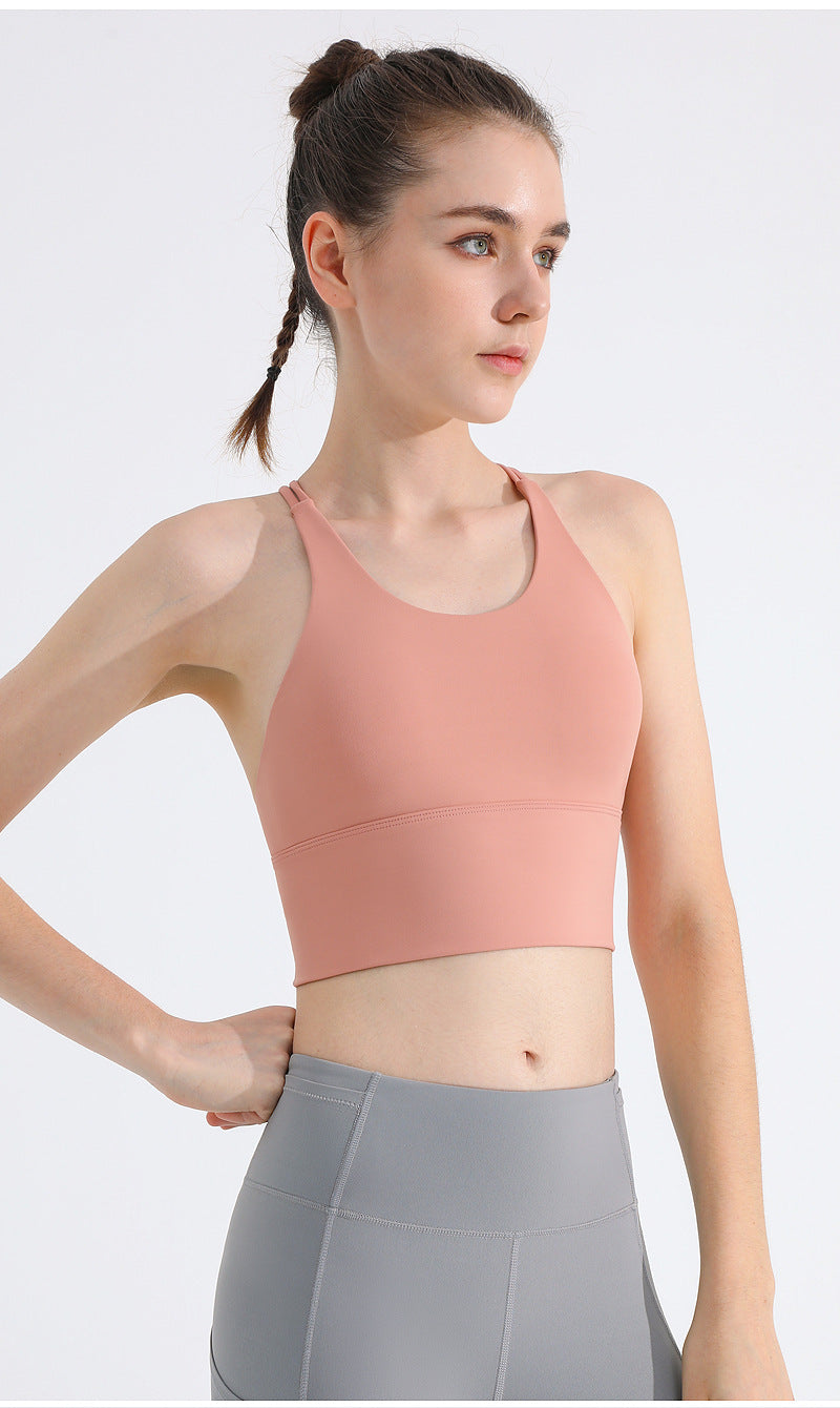 Women's Strappy Sports Bra – Lightweight, Supportive & Stylish