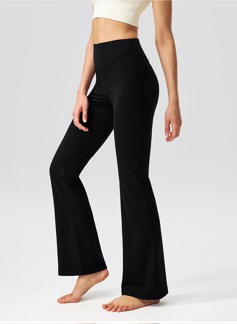 Comfy High-Rise Flared Yoga Pants