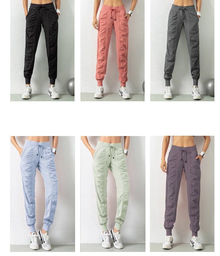 Loose & Slim Fit Sports Pants with Pockets