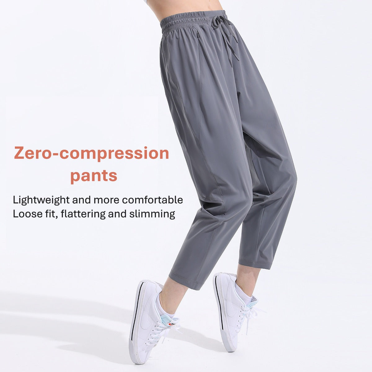 Loose Sports & Casual Pants – Thin, Breathable & Comfortable