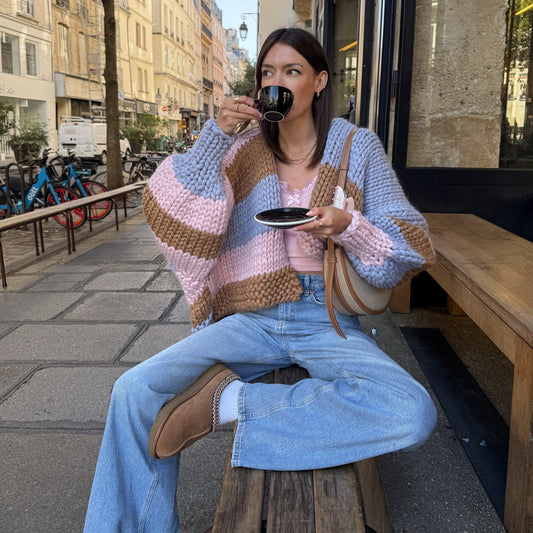 Hand-made Sweater Cardigan