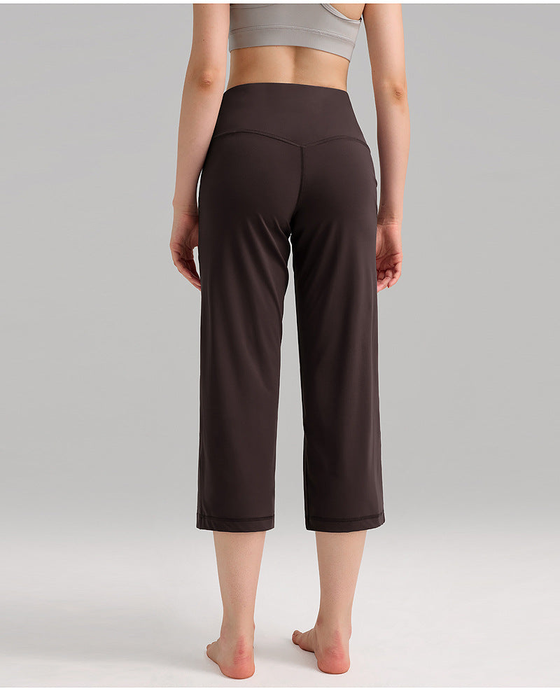 Women’s Wide-Leg Stretchy Fitness Pants