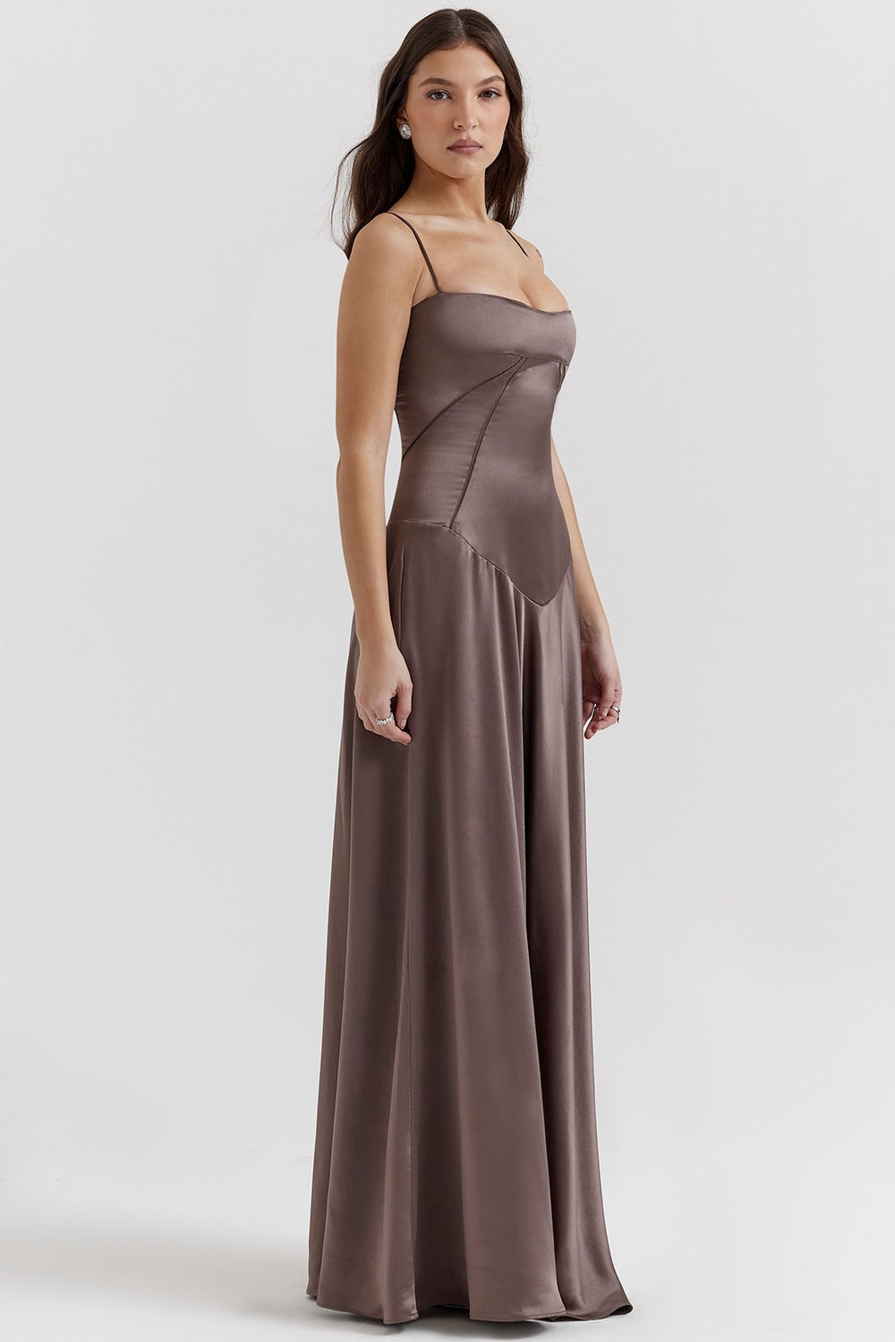 Slim Backless Long Dress