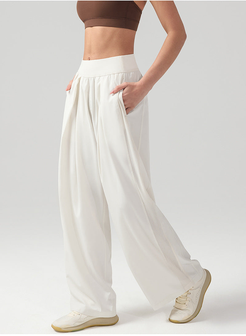 Women’s High-Waisted Loose-Fit Athletic Pants