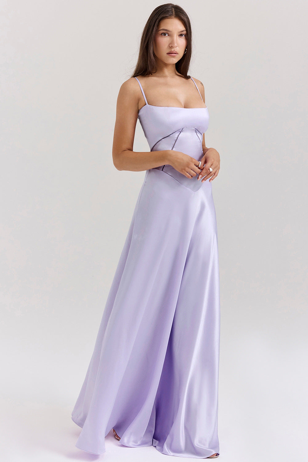 Slim Backless Long Dress