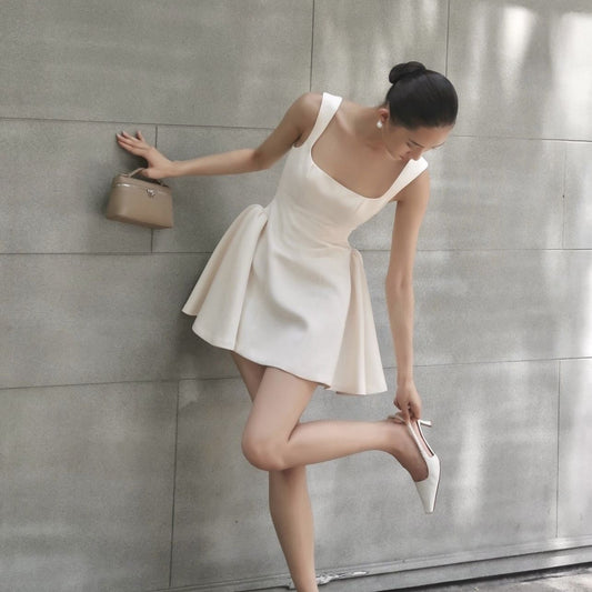 Sleeveless Elegant Short Dress