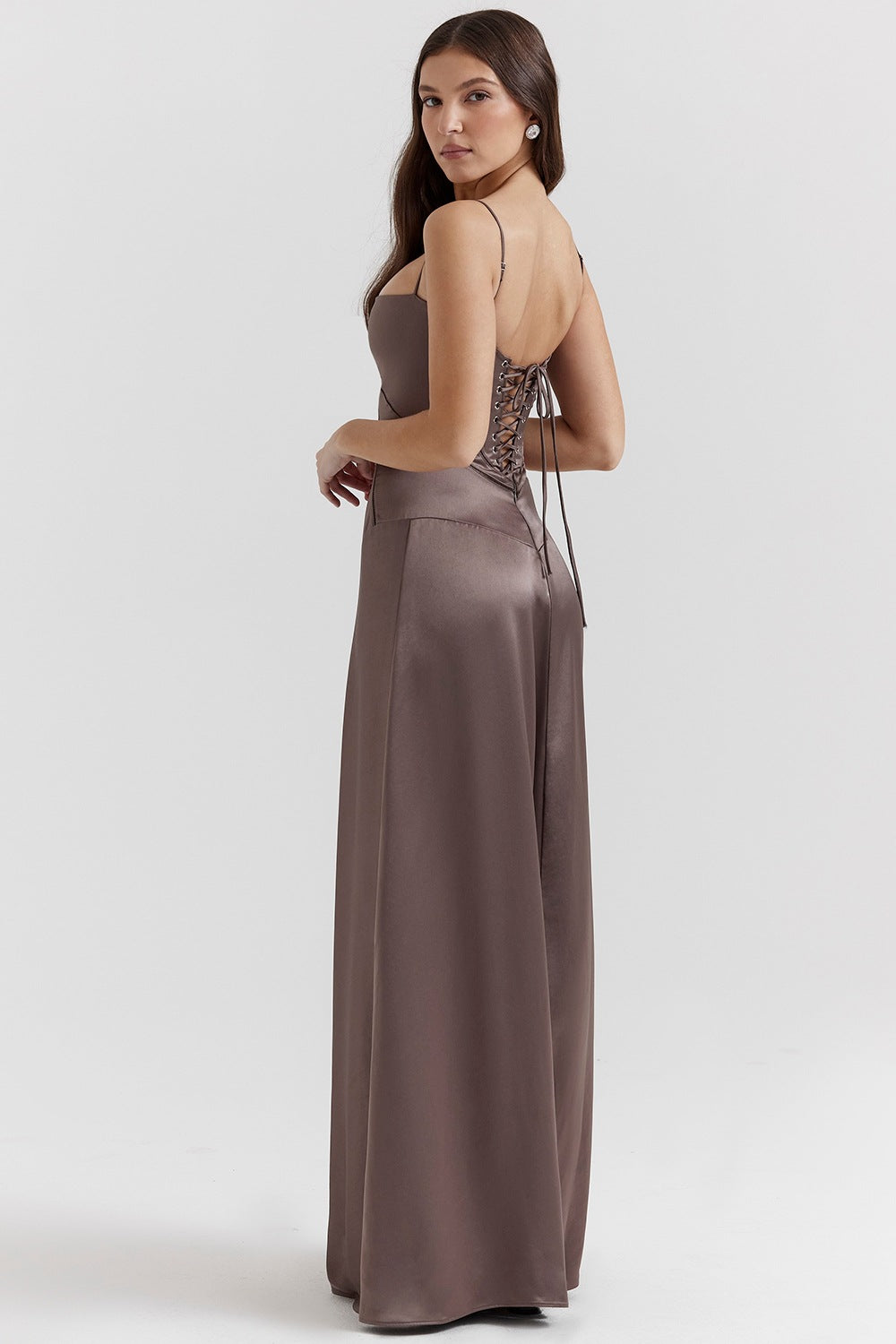 Slim Backless Long Dress