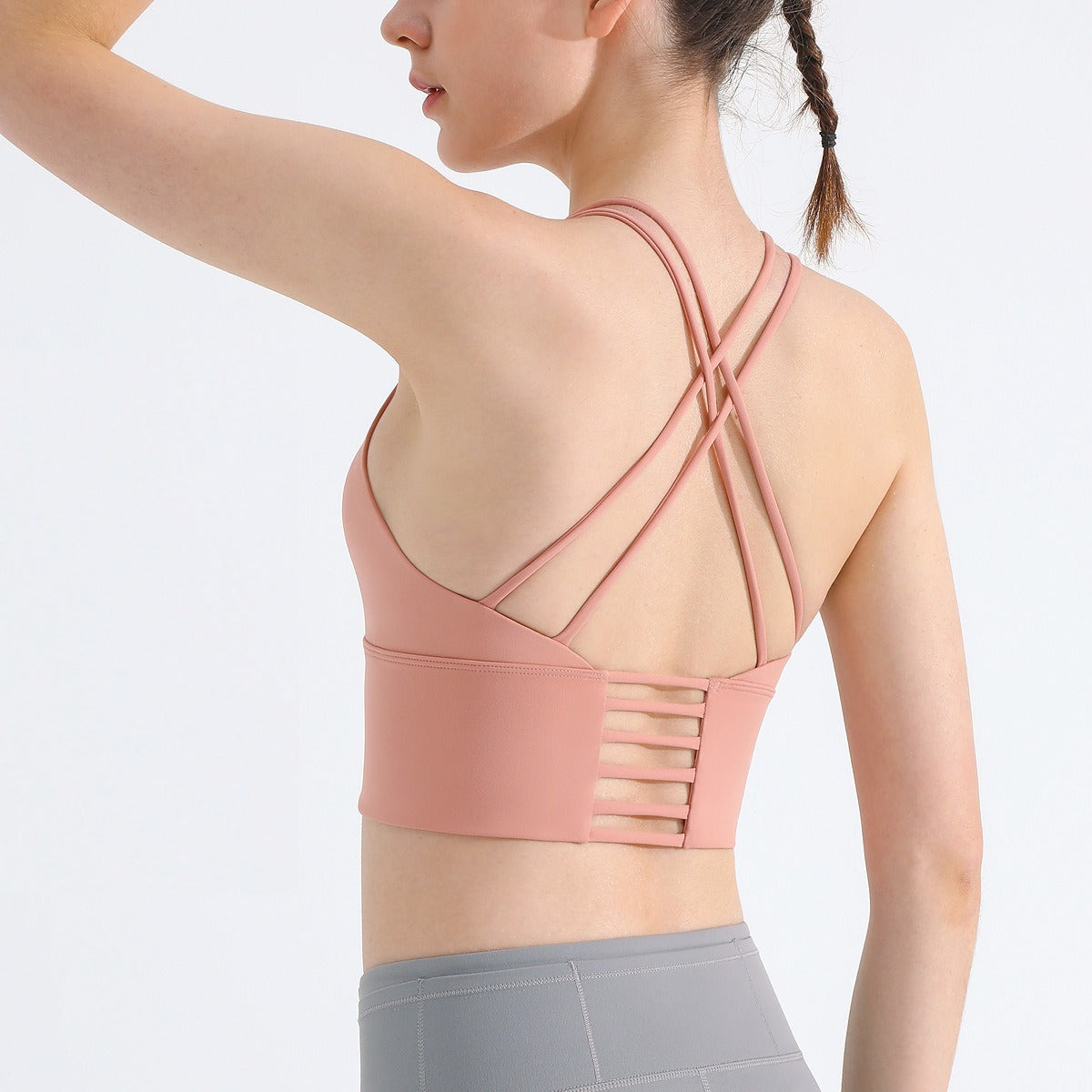 Women's Strappy Sports Bra – Lightweight, Supportive & Stylish