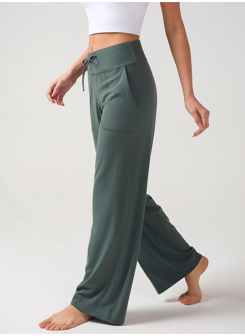 Bare-Skin Feel, Airy Fit – High-Waist Workout Pants