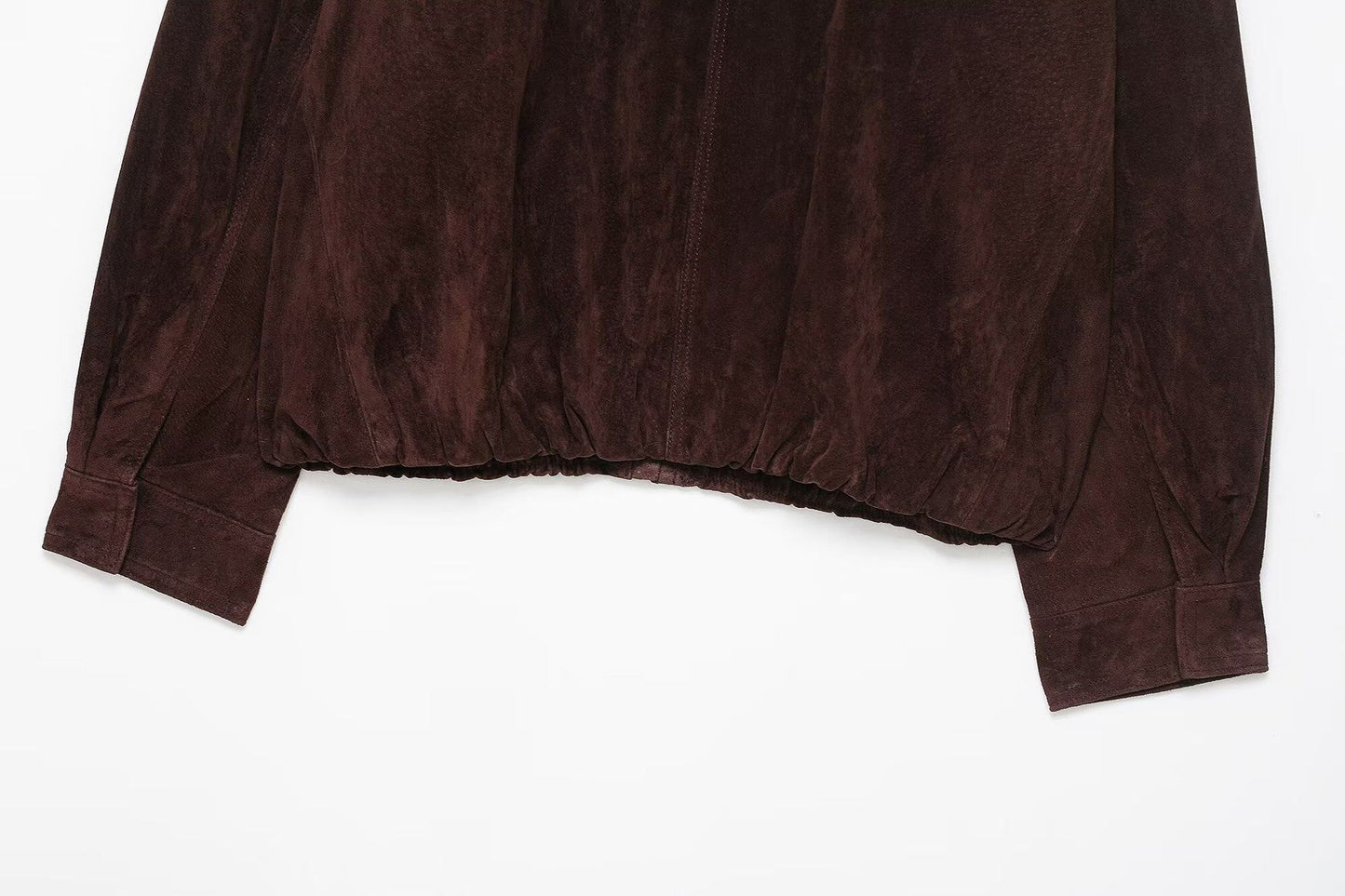 Loose Suede Leather Jacket