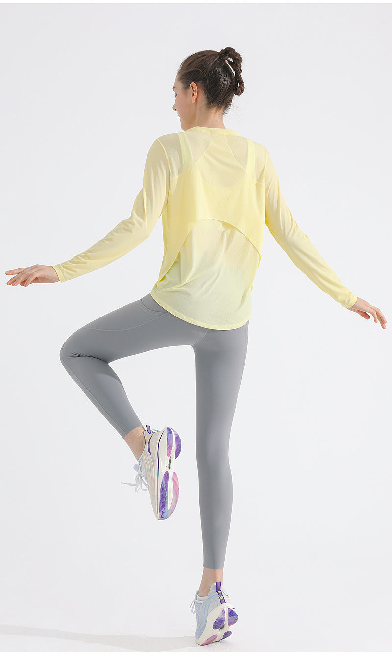 Women’s Sun-Proof Sports Long Sleeve Top