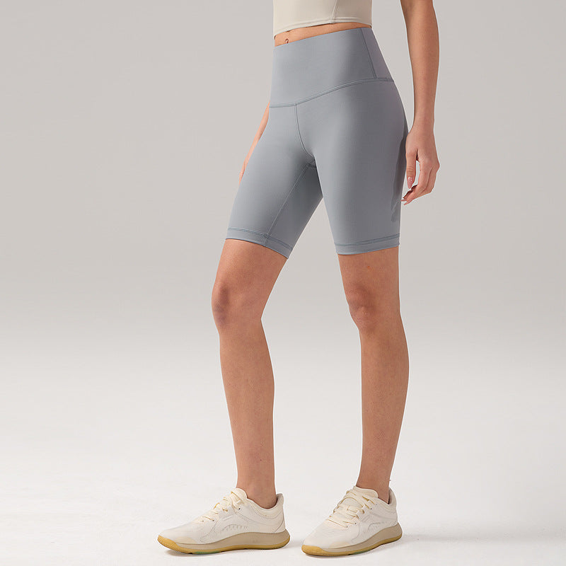 Women’s 8" Moisture-Wicking High-Waist Yoga Shorts