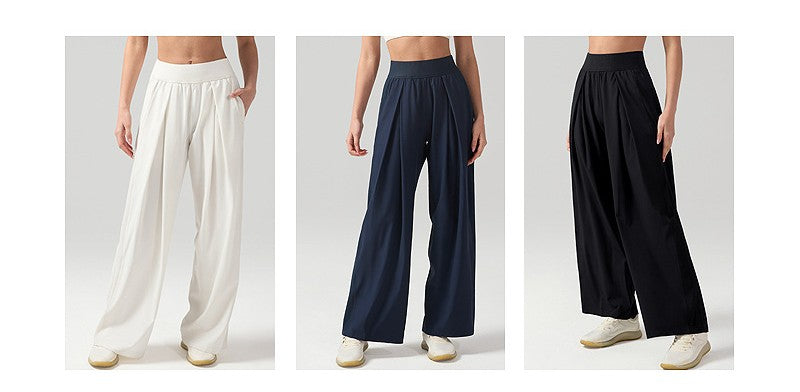 Women’s High-Waisted Loose-Fit Athletic Pants