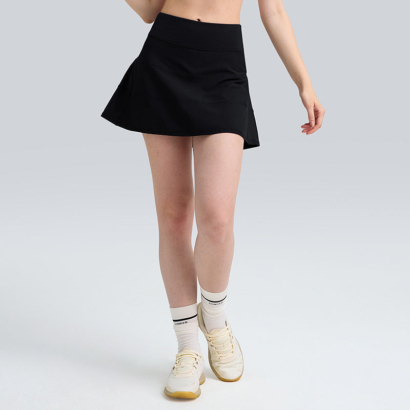 Women’s Anti-Exposure Workout Skirt with Inner Shorts