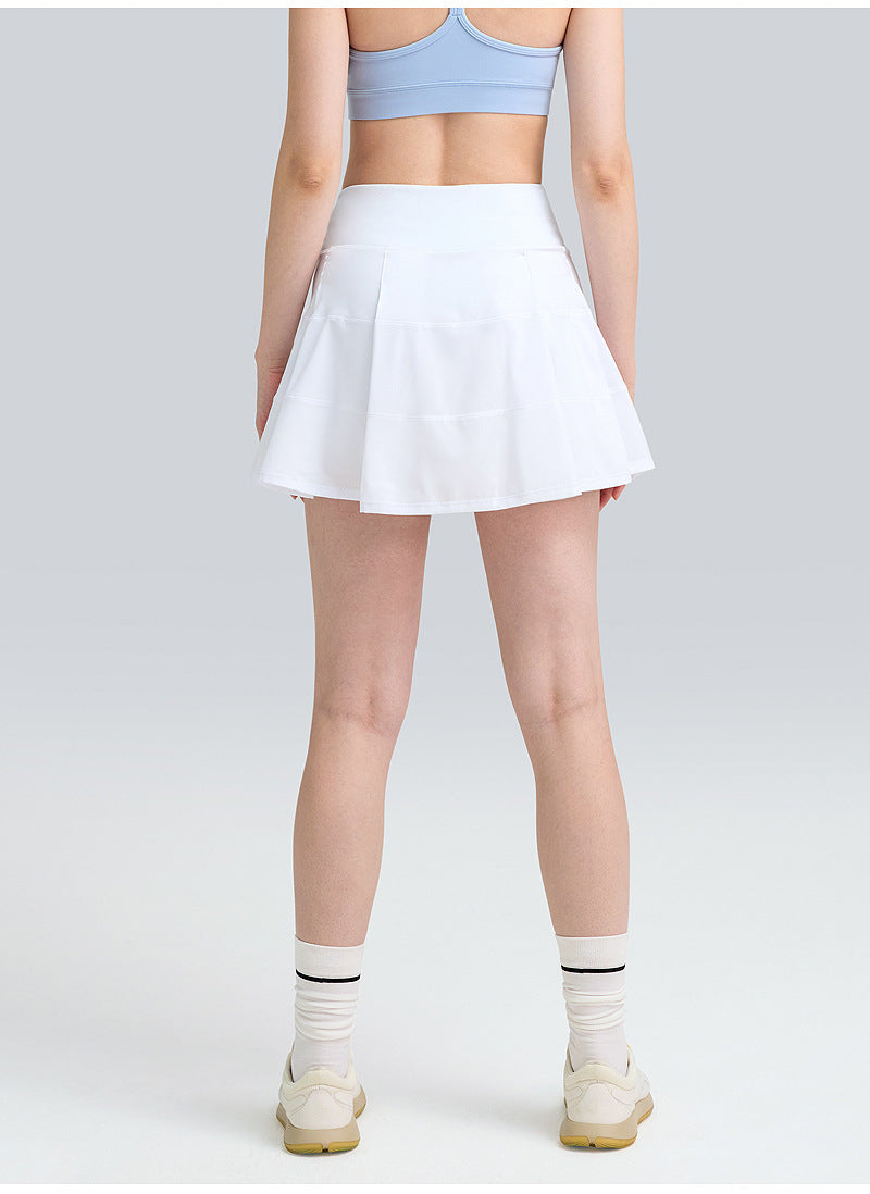 Women’s Anti-Exposure Workout Skirt with Inner Shorts