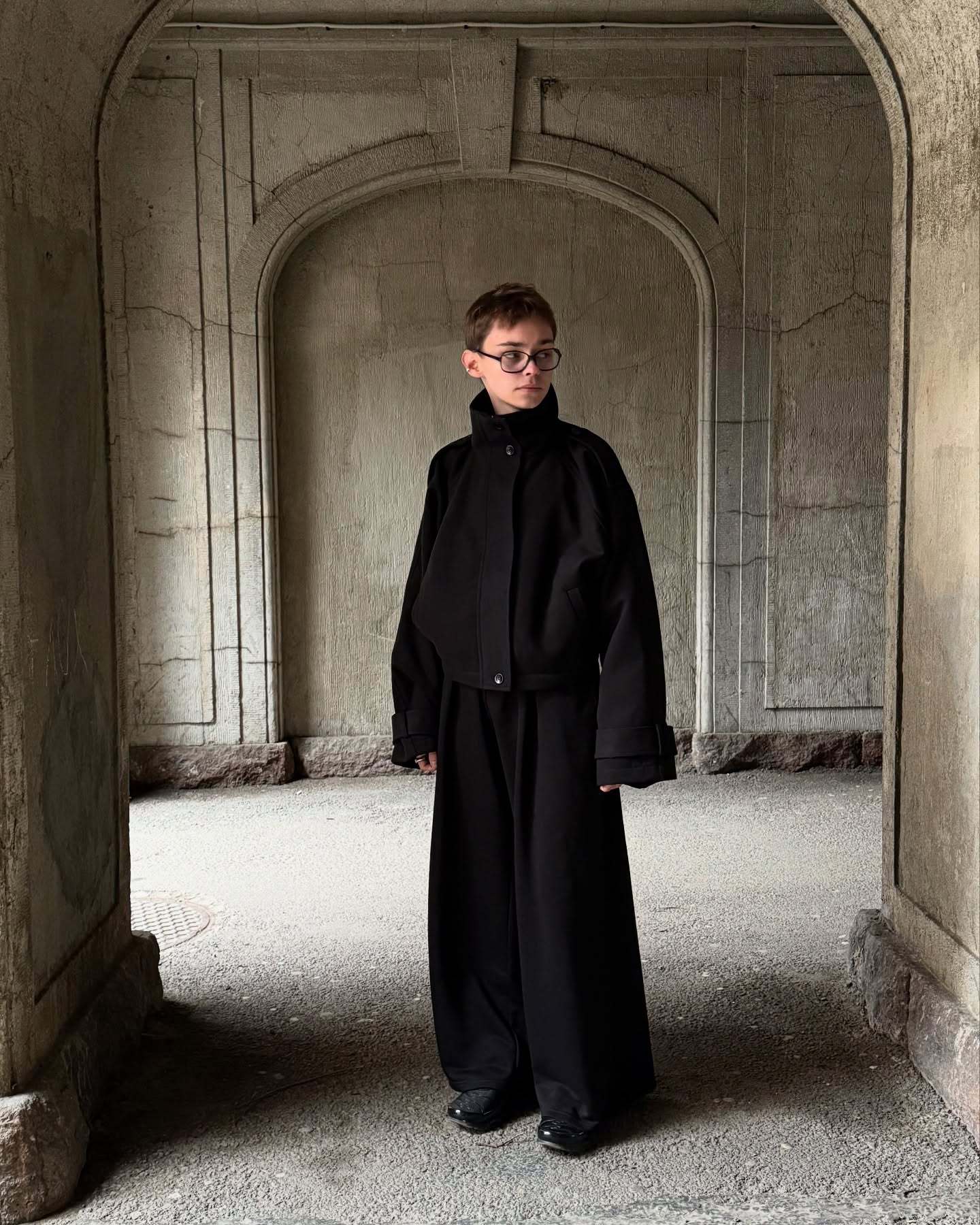 Single-Breasted Commuter Style Jacket