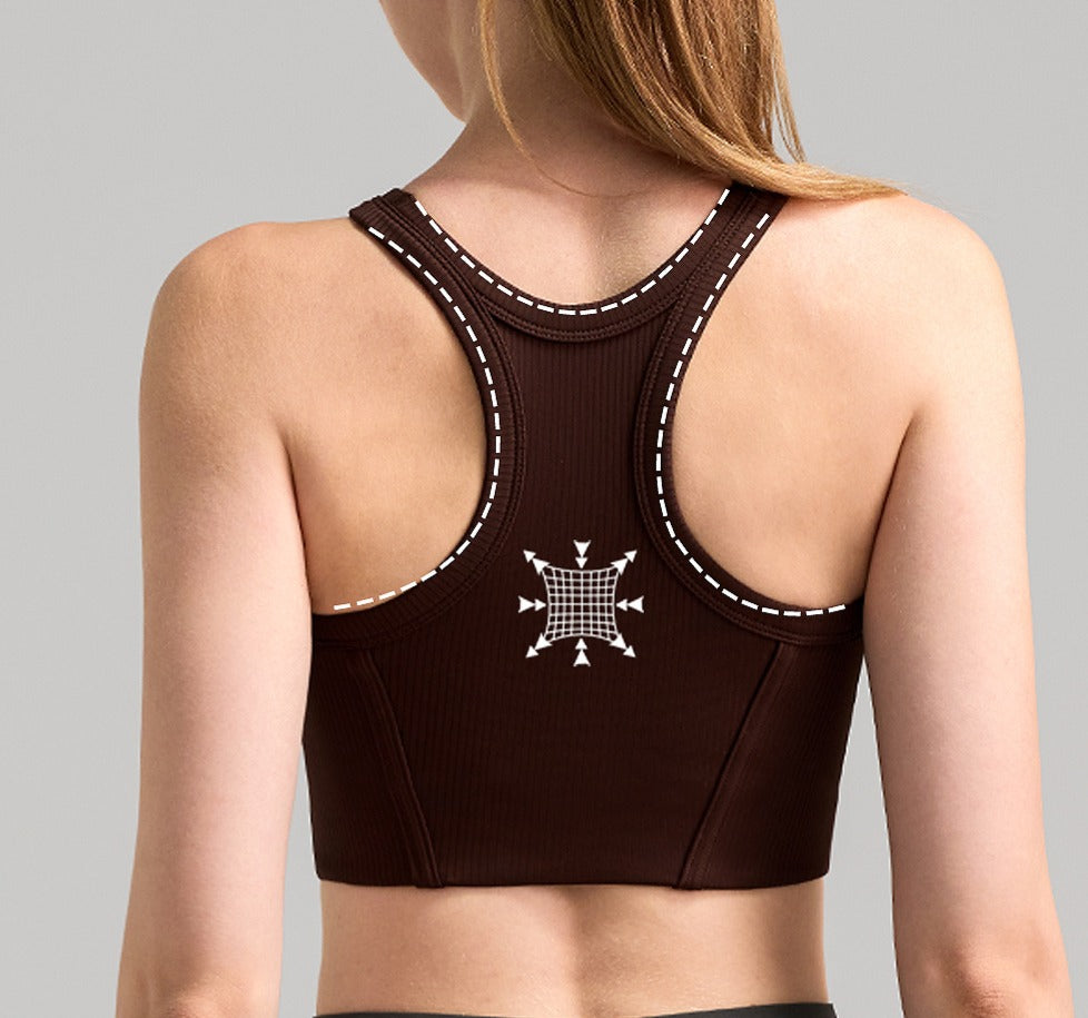 High-Intensity Shockproof Sports Bra for Women
