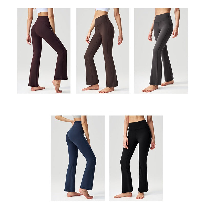 Active Flared Tight Pants – Fit, Flex & Flow