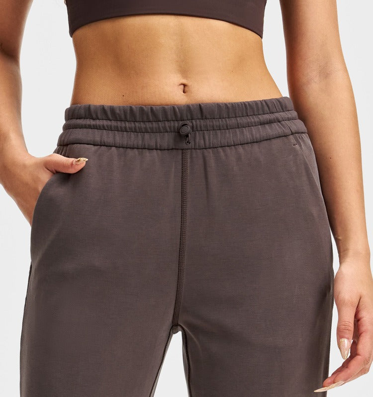 Lightweight Straight-Leg Casual Loose Pants