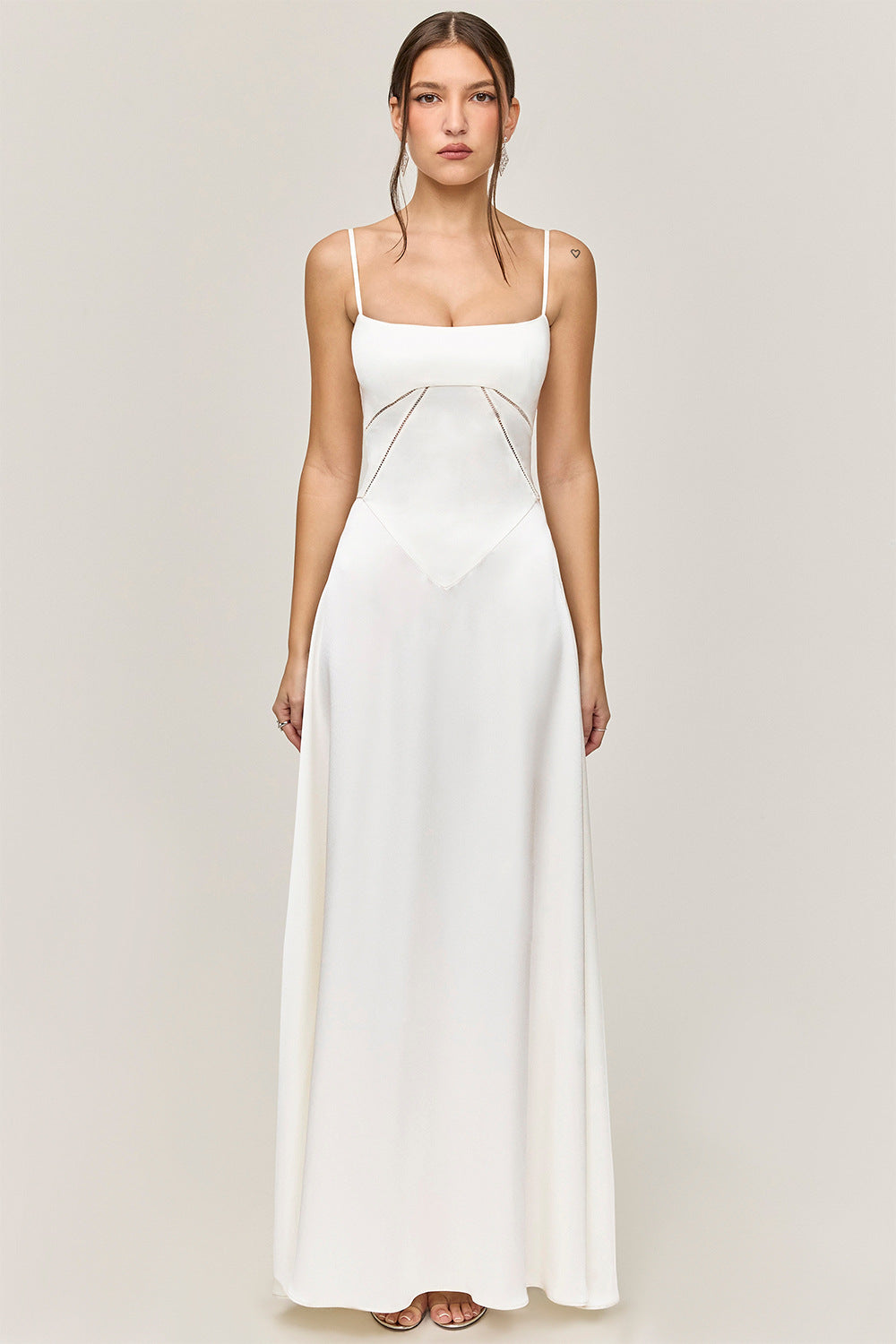 Slim Backless Long Dress