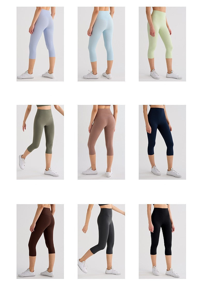 Quick-Dry High-Waist Fitness Leggings